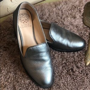 Vince Camuto Smoking Slipper Silver